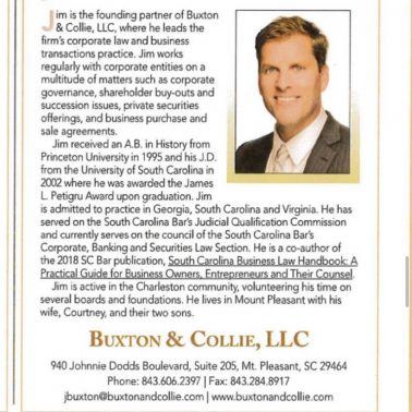Jim Buxton Recognized by The American Lawyer and The National Law Journal