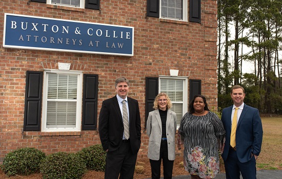 The outside of Buxton & Collie, one of the primary Law Firms Near You in South Carolina