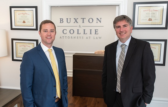 The Buxton & Collie team, with a Commercial Real Estate Attorney for Mt. Pleasant SC