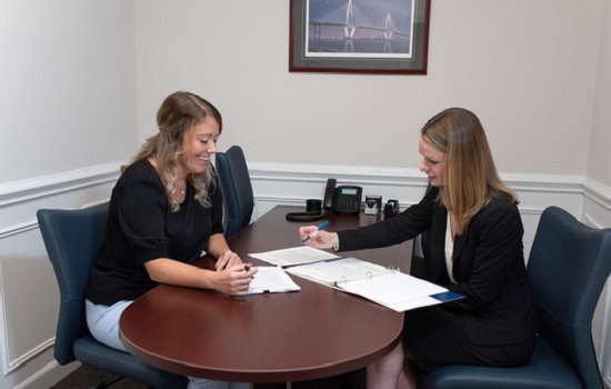 A Real Estate Law Firm for Kiawah Island SC discussing a client's real estate transaction